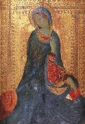 Simone Martini The Virgin of the Annunciation painting
